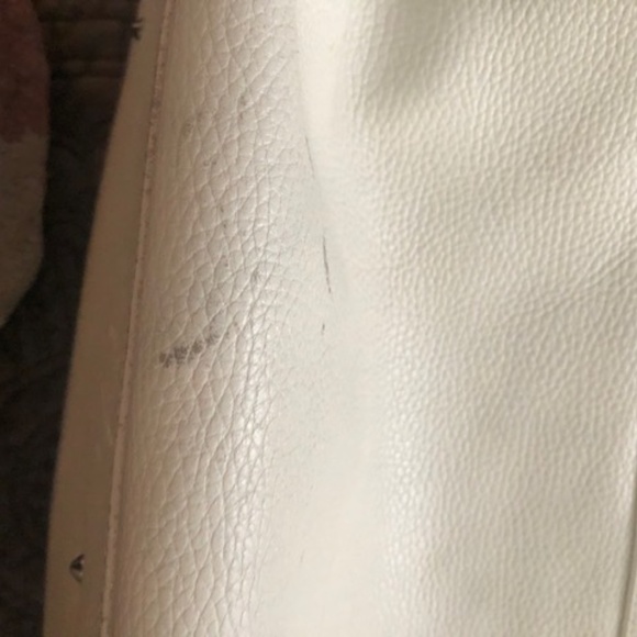 Furla White Shoulder Bag with Snakeskin Straps - Picture 14 of 14